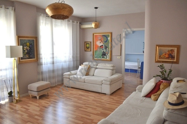 Two bedroom apartment for sale at Bogdaneve street near Kavaja street in Tirana.
Located on the 4th
